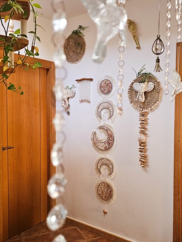 Suspension lune ethnic moon