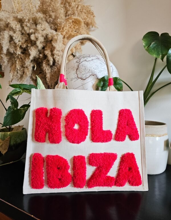 Sac Hola Ibiza framboise fluo