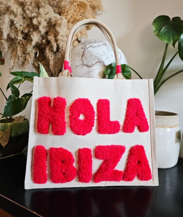 Sac Hola Ibiza framboise fluo 2