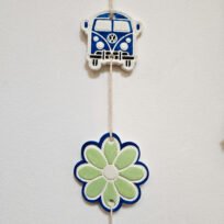 Suspension hippie bleu - Image 2