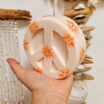 Bougie peace soleil – Image 3