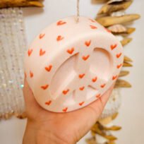 Bougie peace coeur – Image 4
