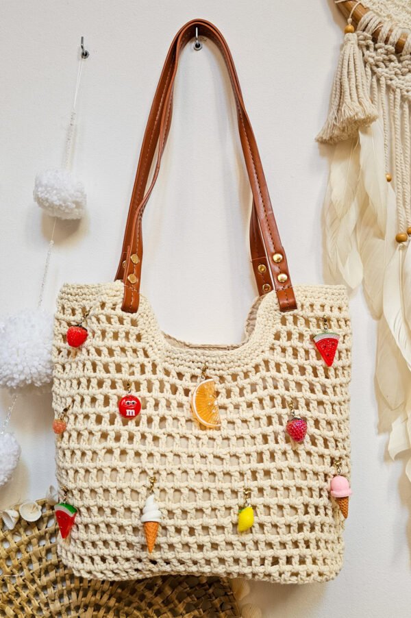 Sac crochet gourmandises