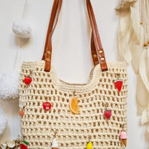 Sac crochet gourmandises