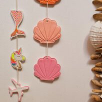 Suspension sirène licorne rose – Image 2