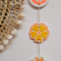 Suspension orange peace santiag – Image 3