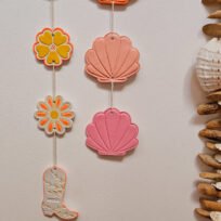 Suspension orange peace santiag – Image 2