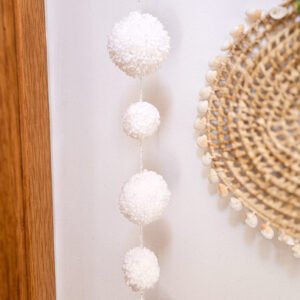 suspension parfumable pompons