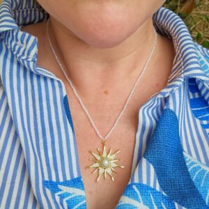 COLLIER SOL IBIZA 14K