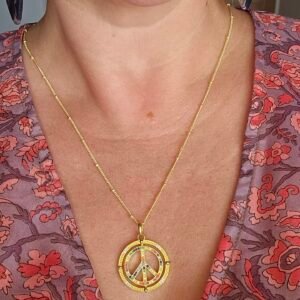 Collier Peace & Love